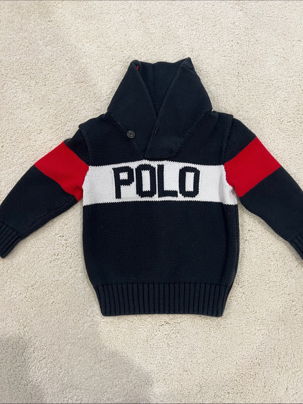 NWOT Boys polo Ralph Lauren knit Sweater
